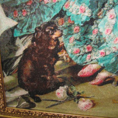 Вышивка - ткань: Страмин-Конгрес 24 ct, техника: петит-поинт <br>Автор вышивки: Прокопенко Елена (к@линка)