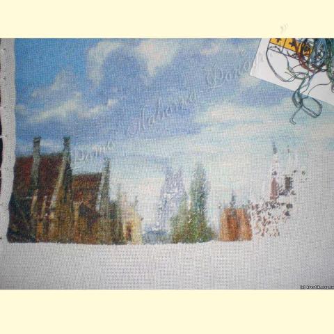 Вышивка - ткань: Линда 27 ct, техника: петит-поинт <br>Автор вышивки: Климантова Светална (Rebekka)