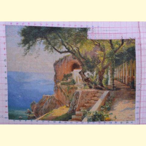 Вышивка - ткань: ДМС 25 ct, техника: петит-поинт <br>Автор вышивки: Шубина Елена (Shelen)<br>Примечание: вышито по устаревшему варианту схемы