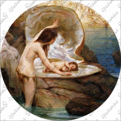 Оригинал схемы - отредактированная репродукция картины