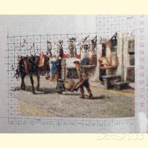 Вышивка  - ткань: Конгресс-Страмин 24 ct, , техника: петит/полукрест <br>Автор вышивки: Елена Прокопенко (к@линка)