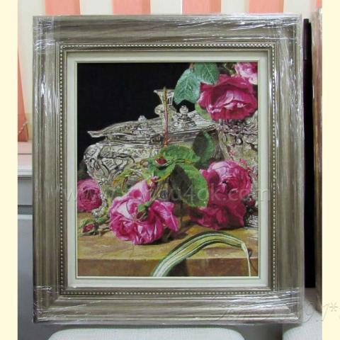 Оформленная вышивка - ткань: Аида 18 ct, техника: крестик в 2 нитки<br>Автор вышивки: Валентина ВЕтрова (ValentinaV)