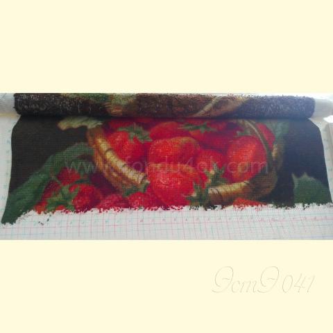 Вышивка  - ткань: Аида 18 ct, техника: крестик в 2 нитки<br>Автор вышивки:  Ольга Захарова (огонек)