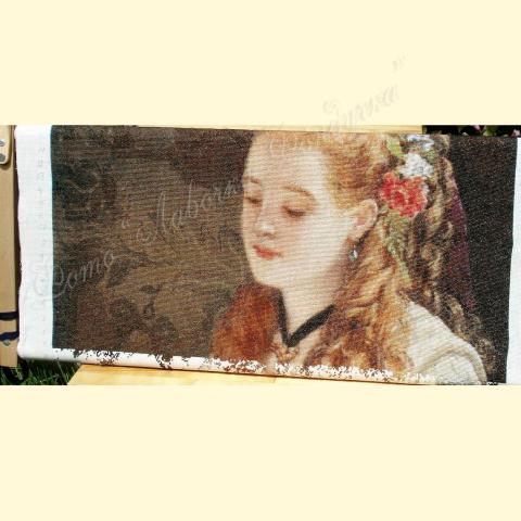 Вышивка - ткань: Аида 16 ct, техника: крестик в 2 нитки<br>Автор вышивки: Елена Романова (Only_You)<br>Примечание: отшив по схеме ЭстЭ 042.1 индивидуального размера 350х450-183