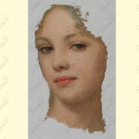 Вышивка - ткань: Лугана 25 ct, техника: петит-поинт <br>Автор вышивки: ЭстЭ