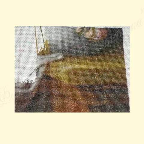 Вышивка - ткань: Лугана 25 ct, техника: петит-поинт <br>Автор вышивки: Солодовникова Ольга (Исиладия)