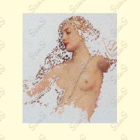 Вышивка  - ткань: Лугана 25 ct, техника: петит-поинт <br>Автор вышивки:  ЭстЭ