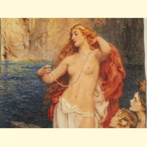 Вышивка  - ткань: Лугана 25 ct, техника: петит-поинт <br>Автор вышивки: Лариса Бекряшева (ЛаВи)<br>Программа Первоотшивов 2012, приз 1/2 работы