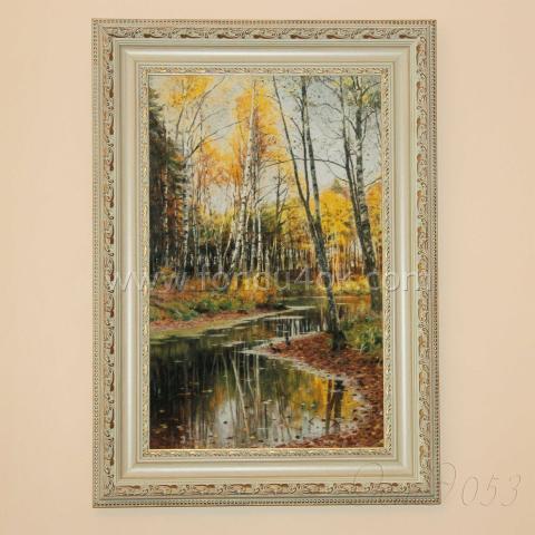 Оформленная вышивка - ткань: Лугана 25 ct, техника: петит-поинт <br>Автор вышивки: Кремез Злата (zlataya)<br>Примечание: вышито по устаревшему варианту схемы