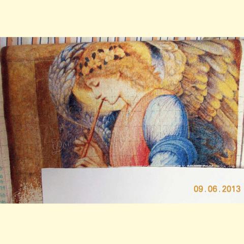 Вышивка  - ткань: Лугана 25 ct, техника: петит-поинт <br>Автор вышивки: Спичкова Людмила (Tusya)