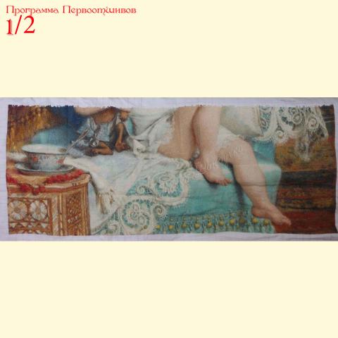 Вышивка - ткань: Аида 18 ct, техника: крестик в 2 нитки<br>Автор вышивки: Арина Третьякова (bolero)<br>Программа Первоотшивов 2013, приз 1/2 работы