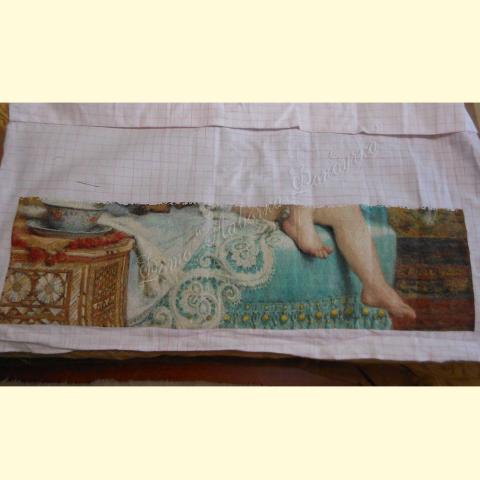 Вышивка - ткань: Аида 18 ct, техника: крестик в 2 нитки<br>Автор вышивки: Арина Третьякова (bolero)<br>Программа Первоотшивов 2013, приз 1/4 работы