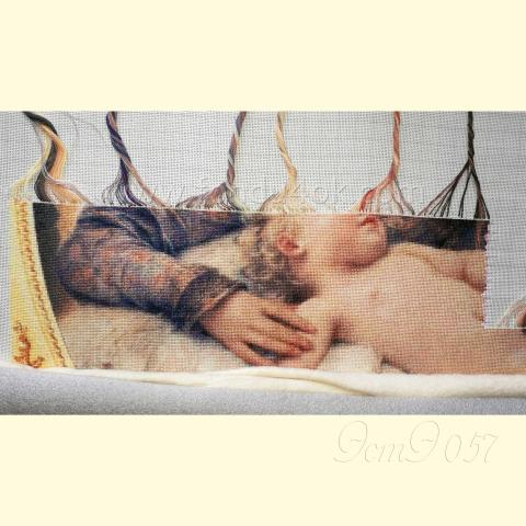 Вышивка - ткань: Аида 20 ct, техника: крестик в 2 нитки<br>Автор вышивки: Людмила Кудрявцева (lyudmila0812lk)