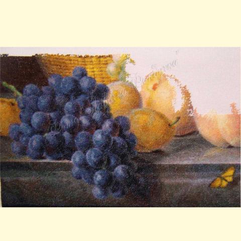 Вышивка  - ткань: Лугана 25 ct, техника: петит-поинт <br>Автор вышивки: Бондаренко Марина (мако)