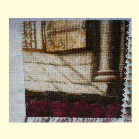 Вышивка - ткань: Лугана 25 ct, техника: петит-поинт <br>Автор вышивки: Олеся Курашова (Жозефина)