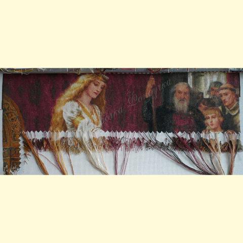 Вышивка - ткань: Лугана 25 ct, техника: петит-поинт <br>Автор вышивки: Олеся Курашова (Жозефина)