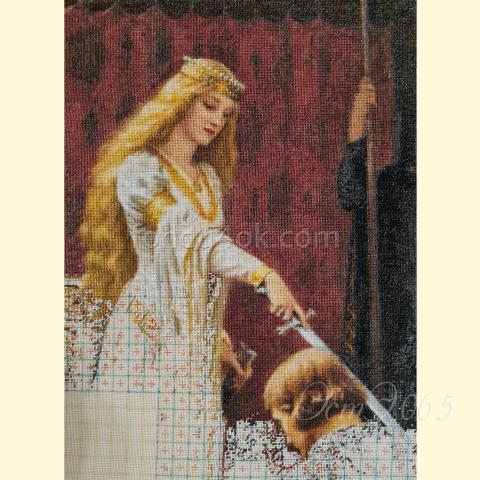 Вышивка - ткань: Сетка 25 ct, техника: петит-полукрест <br>Автор вышивки: Елена Медникова (Medalka)