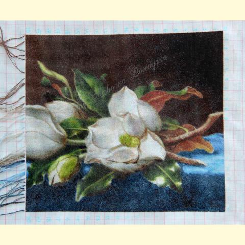 Вышивка  - ткань: Аида 18 ct, техника: петит/полукрест в 4 нитки<br>Автор вышивки: Злата Кремез (zlataya)