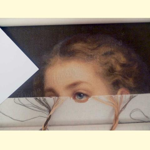 Вышивка - ткань: Аида 18 ct, техника: крестик в 2 нитки<br>Автор вышивки: Татьяна Иванова (Melinda) <br>Программа Первоотшивов 2012, приз 1/4 работы