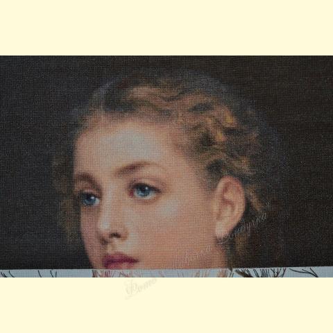 Вышивка - ткань: Аида 18 ct, техника: крестик в 2 нитки<br>Автор вышивки: Татьяна Иванова (Melinda)