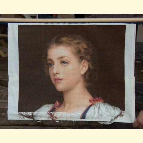 Вышивка - ткань: Аида 18 ct, техника: крестик в 2 нитки<br>Автор вышивки: Татьяна Иванова (Melinda)