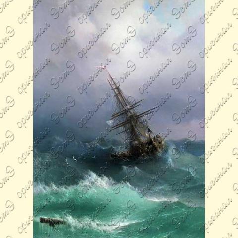 Оригинал схемы - отредактированная репродукция картины