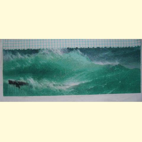 Вышивка - ткань: Аида 18 ct, техника: крестик в 2 нитки<br>Автор вышивки: Ивилина Николова<br>Примечание: отшив по схеме ЭстЭ 072.1 индивидуального размера 500х690-160