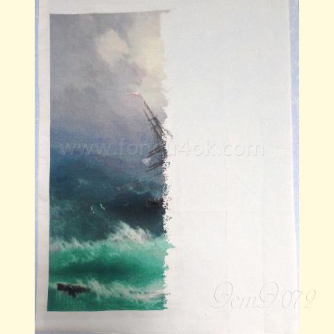 Вышивка - ткань: Аида 18 ct, техника: крестик в 2 нитки<br>Автор вышивки: Селезнева Екатерина