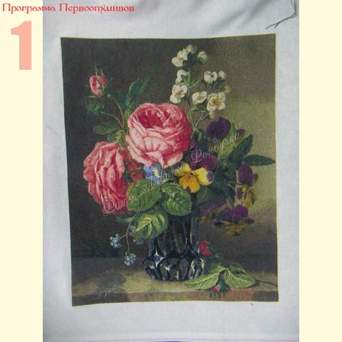 Вышивка - ткань: Линда 27 ct, техника: петит-поинт <br>Автор вышивки: Людмила Пинаева (люпин)<br>Программа Первоотшивов 2013, Главный приз - завершенная работа