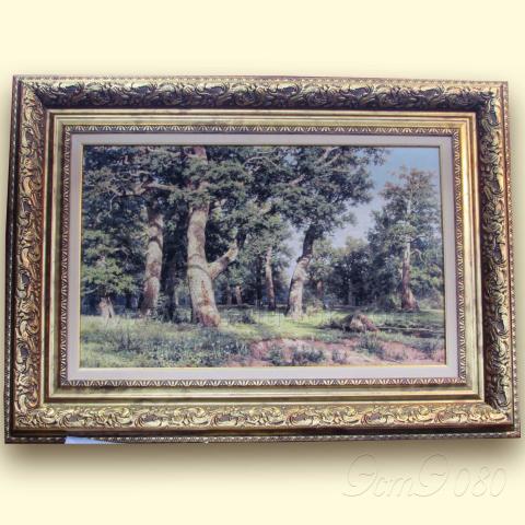 Оформленная вышивка - ткань: Лугана 25 ct, техника: петит-поинт <br>Автор вышивки: Плешкова Марина (Marnik)