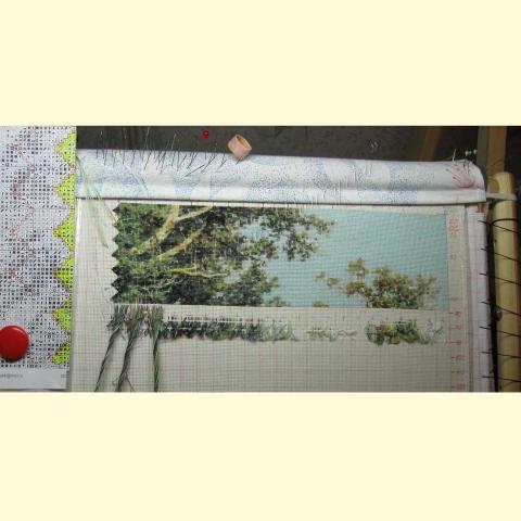 Вышивка - ткань: Аида 18 ct, техника: крестик в 2 нитки<br>Автор вышивки: Елена (ariadnadem)