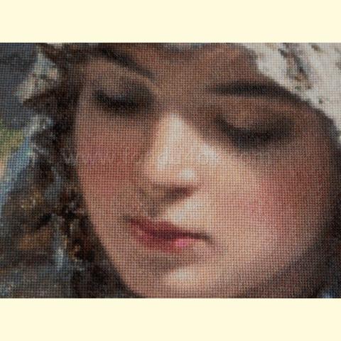 Вышивка - ткань: Аида 18 ct, техника: крестик в 2 нитки <br>Автор вышивки: Алла Лебедева (A_I_L)