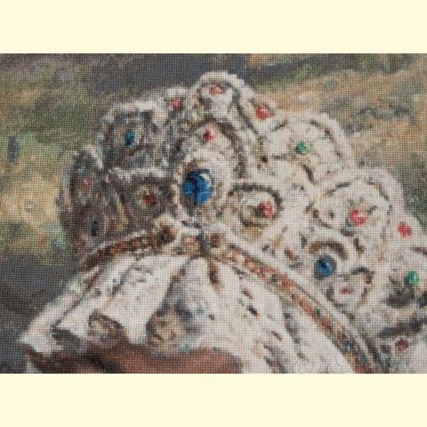 Вышивка - ткань: Аида 18 ct, техника: крестик в 2 нитки <br>Автор вышивки: Алла Лебедева (A_I_L)