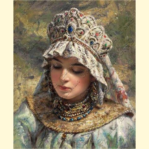 Оригинал схемы - отредактированная репродукция картины