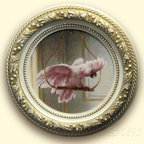 Оформленная вышивка - ткань: Лугана 25 ct, техника: петит-поинт <br>Автор вышивки: Елена Ветрова (Elena_V)