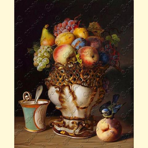 Оригинал схемы - отредактированная репродукция картины