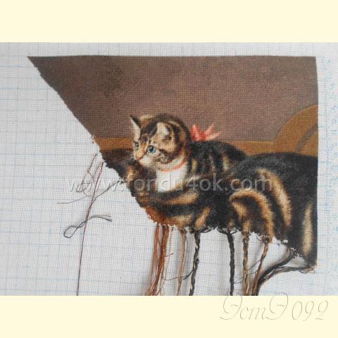 Вышивка - ткань: Линда 27 ct, техника: петит-поинт <br>Автор вышивки: Елена Орлова (Oрлена)