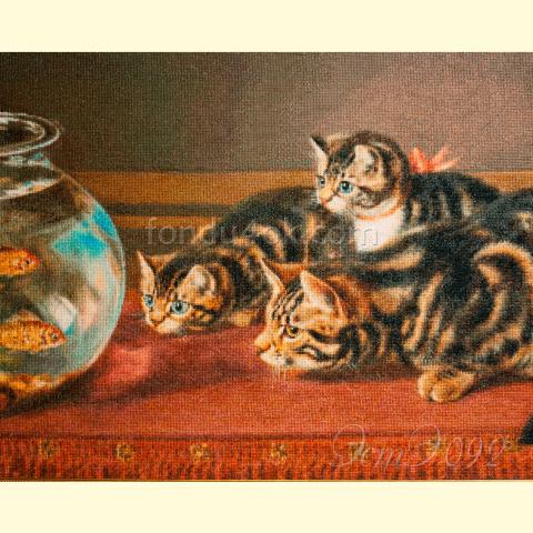 Вышивка - ткань: Аида 18 ct, техника: крестик в 2 нитки<br>Автор вышивки: Елена и Юрий Валавины