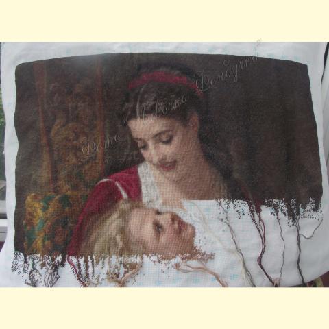 Вышивка - ткань: Лугана 25 ct, техника: петит-поинт <br>Автор вышивки: Ольга Головина (Путешественница)