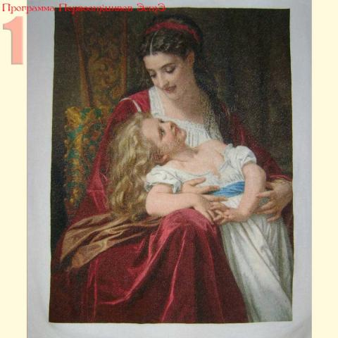 Вышивка - ткань: Лугана 25 ct, техника: петит-поинт <br>Автор вышивки: Ольга Головина (Путешественница)<br>Программа Первоотшивов 2015, приз Завершение работы