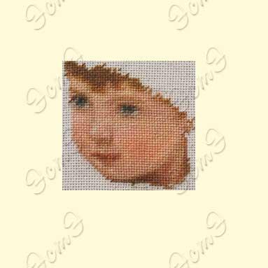 Вышивка - ткань: Лугана 25 ct, техника: петит-поинт <br>Автор вышивки: ЭстЭ