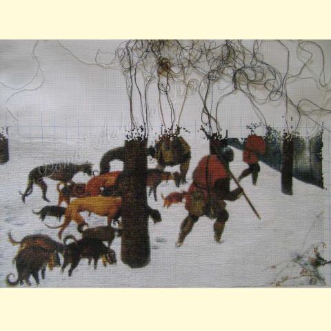 Вышивка  - ткань: Аида 16 ct, техника: крестик в 2 нитки <br>Автор вышивки:  Надежда Томилова (Любитель)