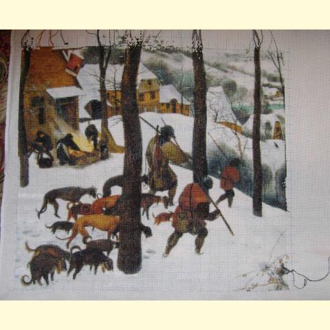 Вышивка  - ткань: Аида 16 ct, техника: крестик в 2 нитки <br>Автор вышивки:  Надежда Томилова (Любитель)