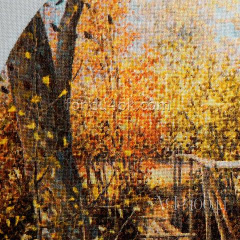 Вышивка - ткань: Лугана 25 ct, техника: петит-полукрест <br>Автор вышивки: Юлия Гончар (JuliK)