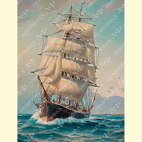 Оригинал схемы - отредактированная репродукция картины