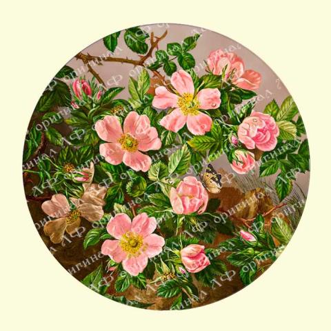 Оригинал схемы - отредактированная репродукция картины