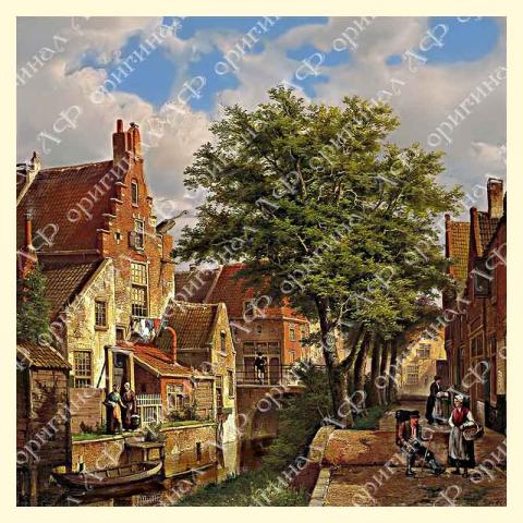 Оригинал схемы - отредактированная репродукция картины