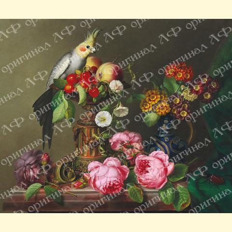 Оригинал схемы - отредактированная репродукция картины