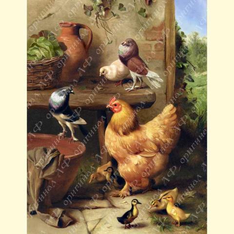 Оригинал схемы - отредактированная репродукция картины