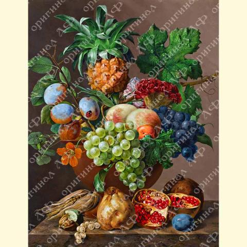 Оригинал схемы - отредактированная репродукция картины